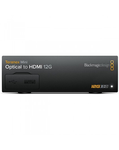 Location convertisseur fibre optique 12G 4K Optique vers HDMI Blackmagic Teranex mini Aubagne Roquevaire Marseille 13011-13012-