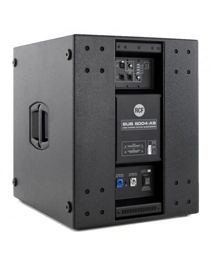 Louer Location Sub grave enceinte caisson de basse actif RCF 8004 1250 W RMS Cassis la Ciotat Marseille Aubagne Gémenos