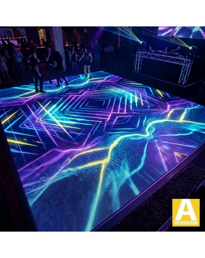 Location Ecran Dance floor vidéo led, piste de danse floor LED Nice et Cannes